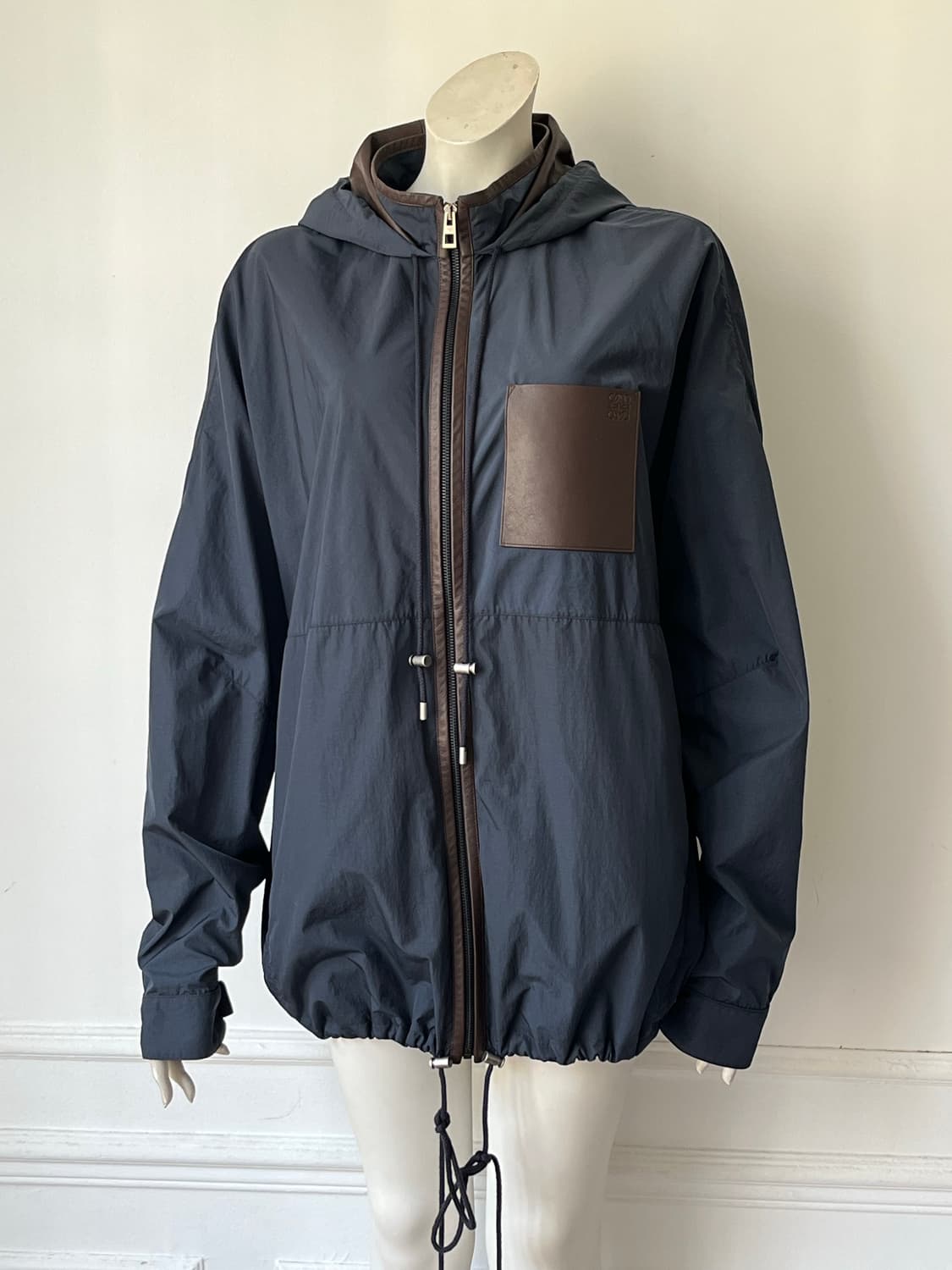 로에베 loewe 나일론 레더 자켓 상품이미지8