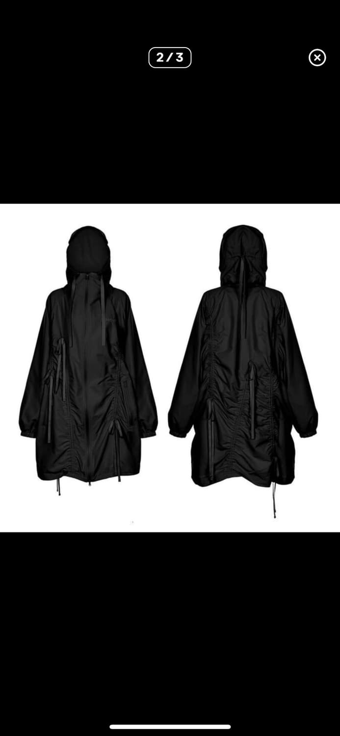 NACHE SHIRRING FIELD HOODIE COAT 상품이미지2
