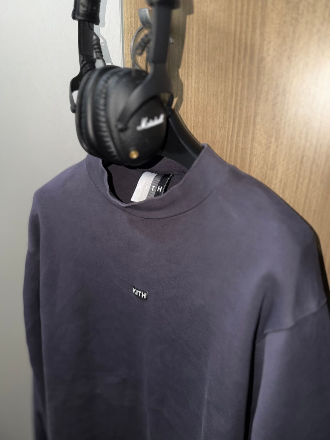 키스 [새상품급.정품] 박스로고 (시세 30만) 맨투맨 모크넥 L 상품이미지1