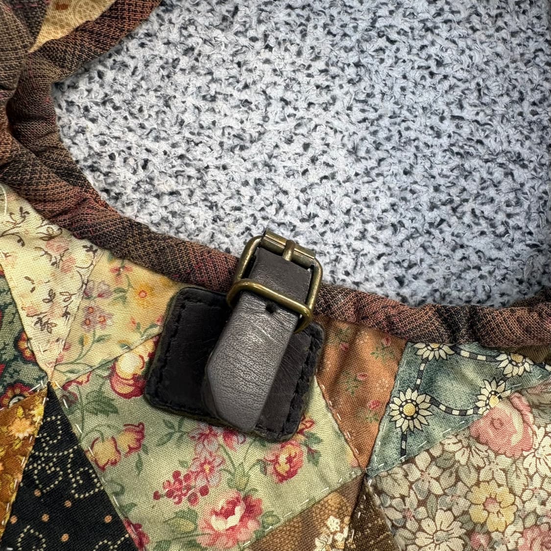 빈티지 퀄팅 토트백 0429M 상품이미지3