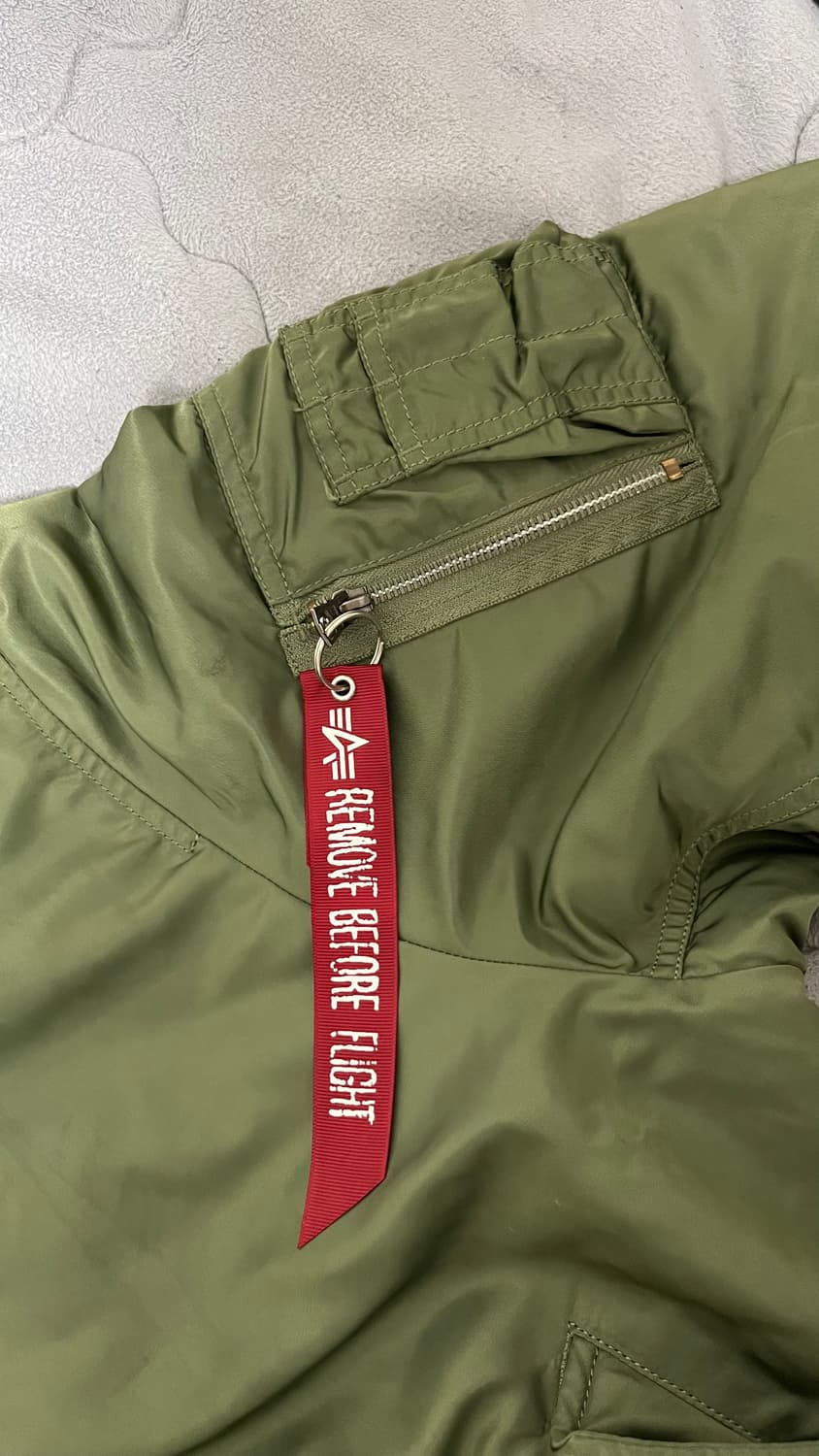 알파인더스트리 ma-1 세이지 상품이미지6