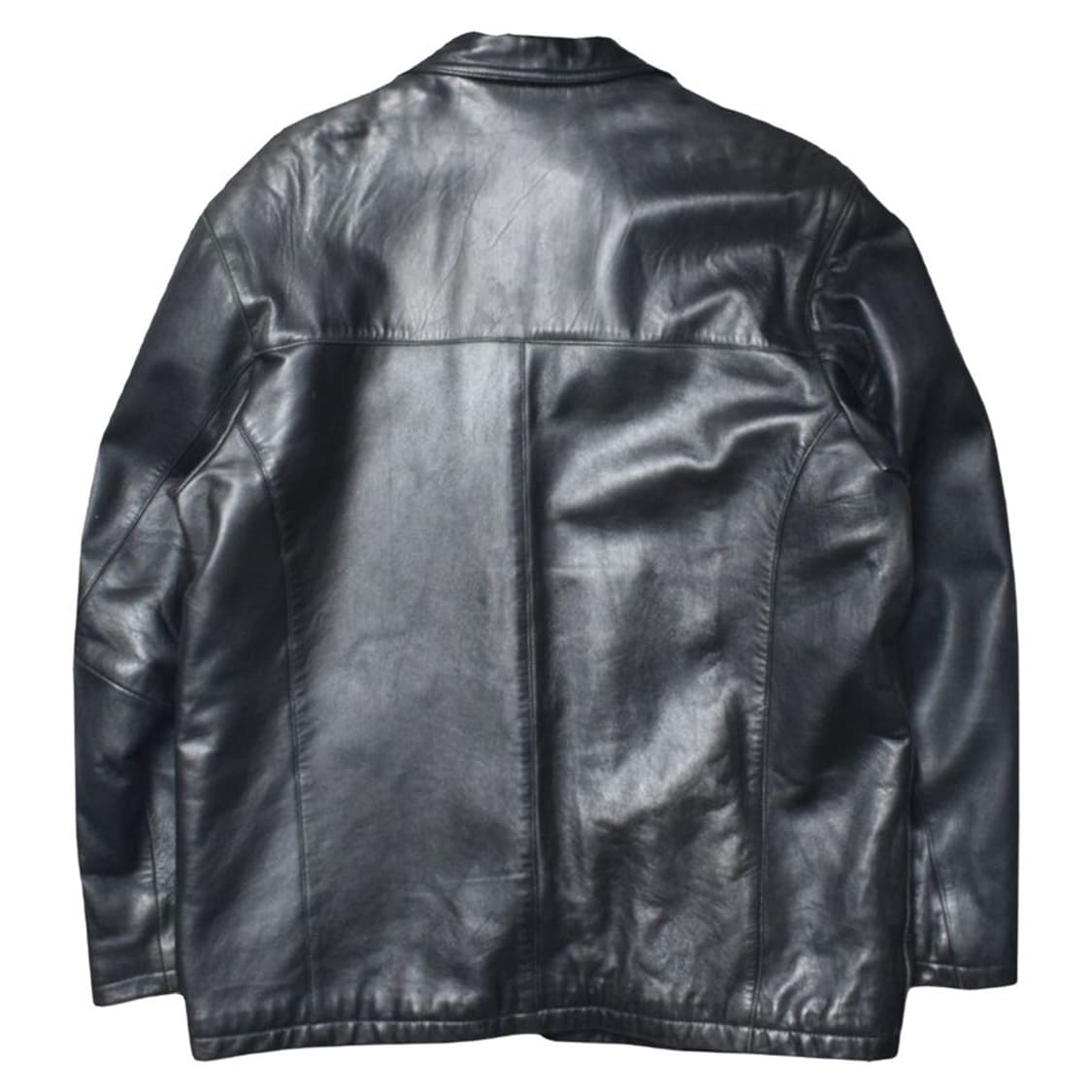 빈티지 리얼레더 가죽 블레이저 워크 자켓 L N0860 상품이미지2