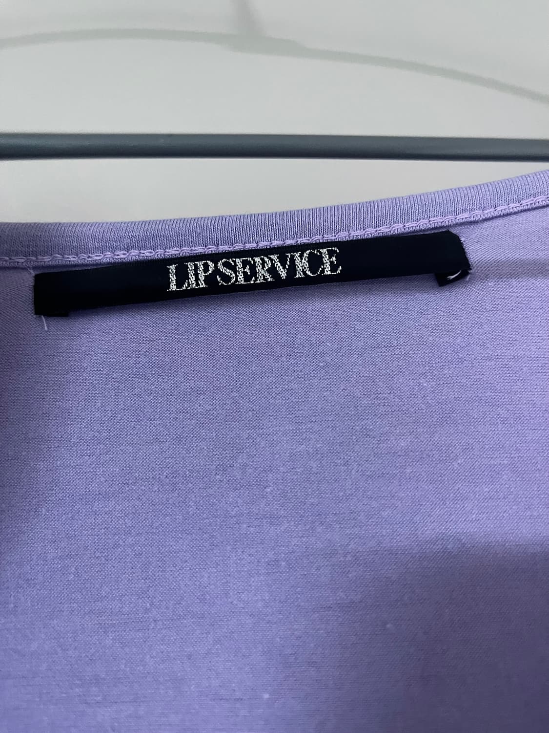 빈티지 고스 고딕 퍼플 레이스 갸루 펑크 립서비스 y2k 공겜여주 롱슬 상품이미지3