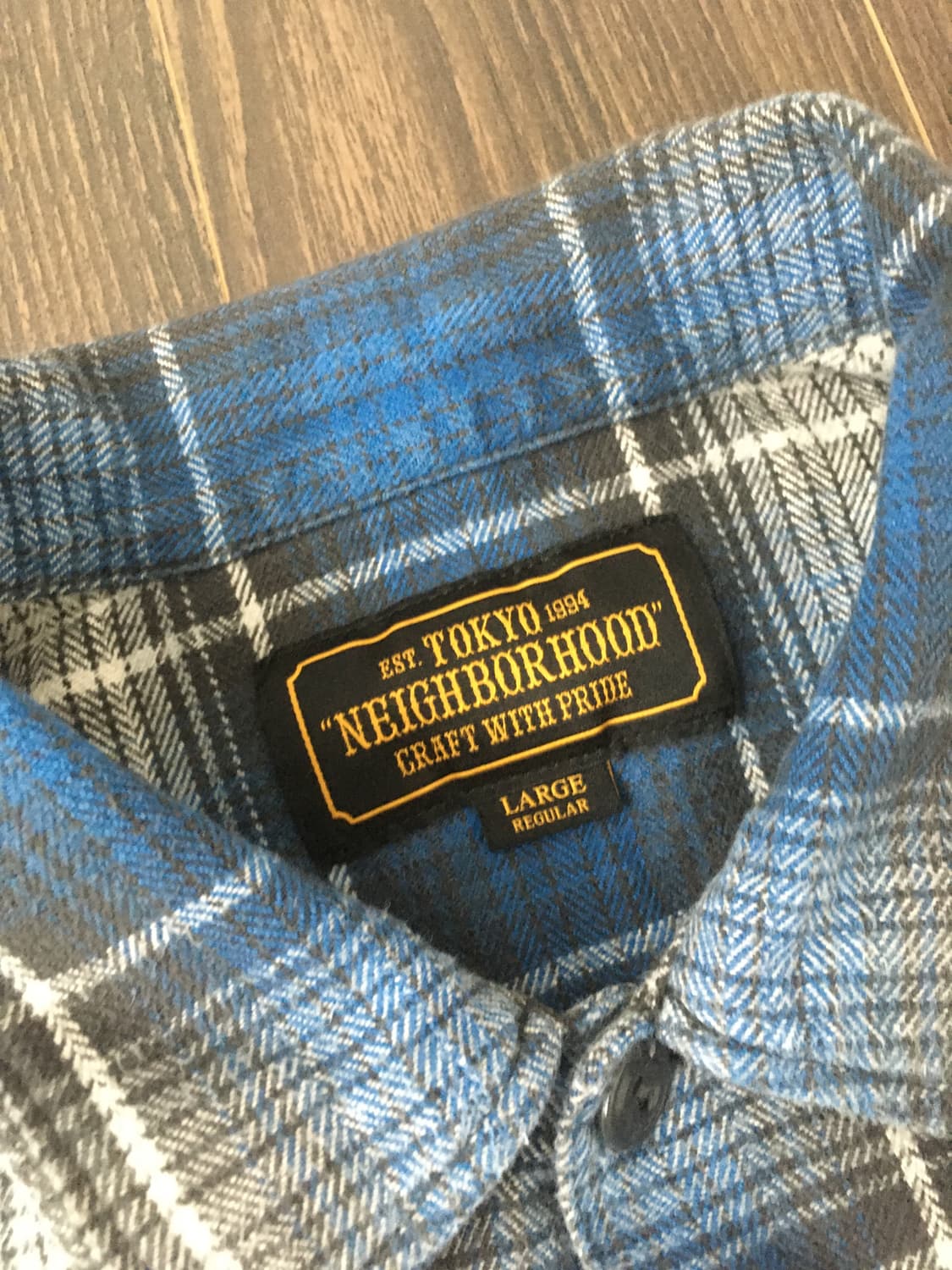 네이버후드 체크셔츠 상품이미지4