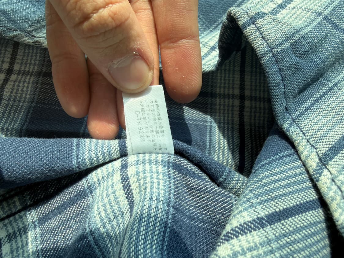 LEE 블루 빈티지 셔츠 상품이미지7