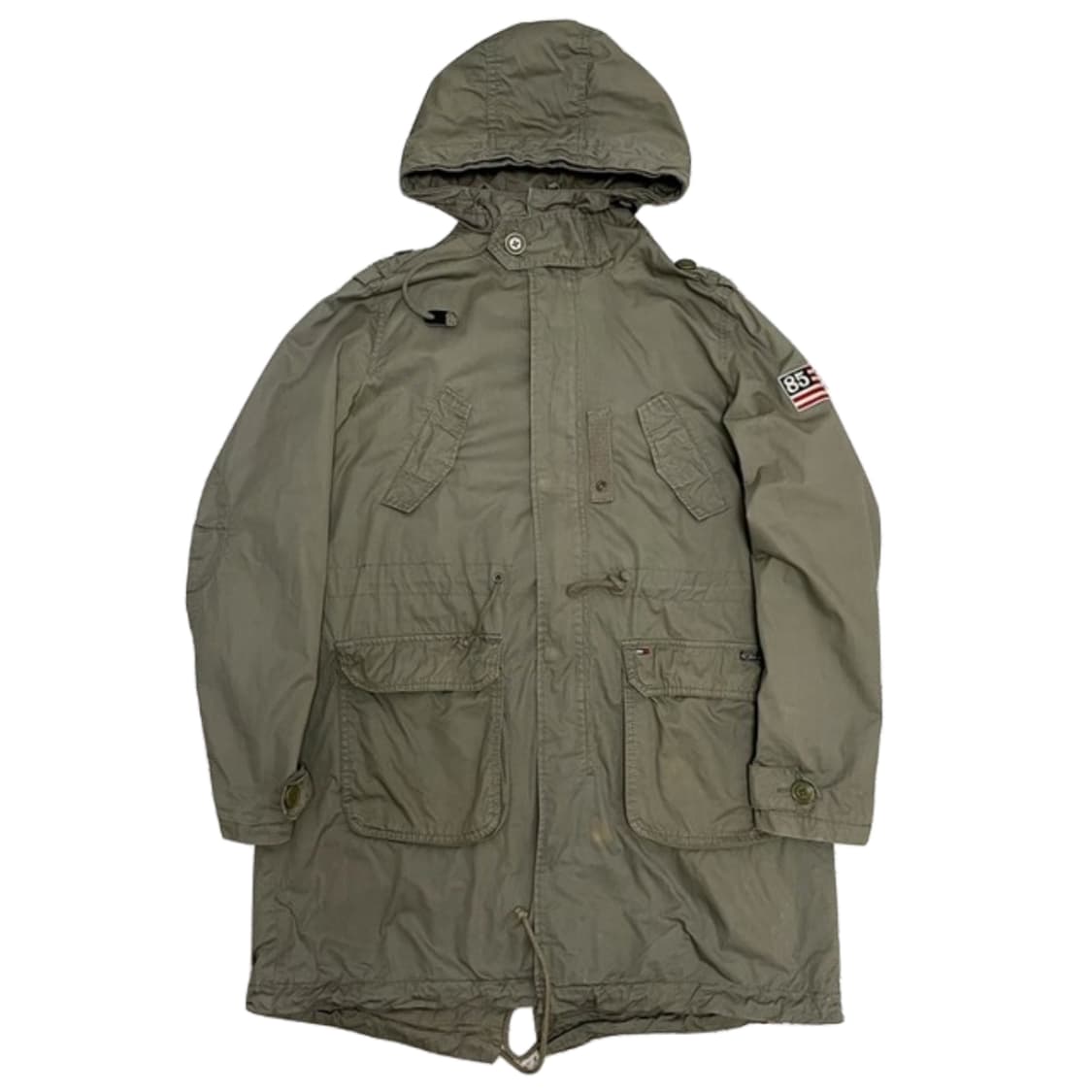 힐피거 데님 피쉬테일 야상 (S) 상품이미지1