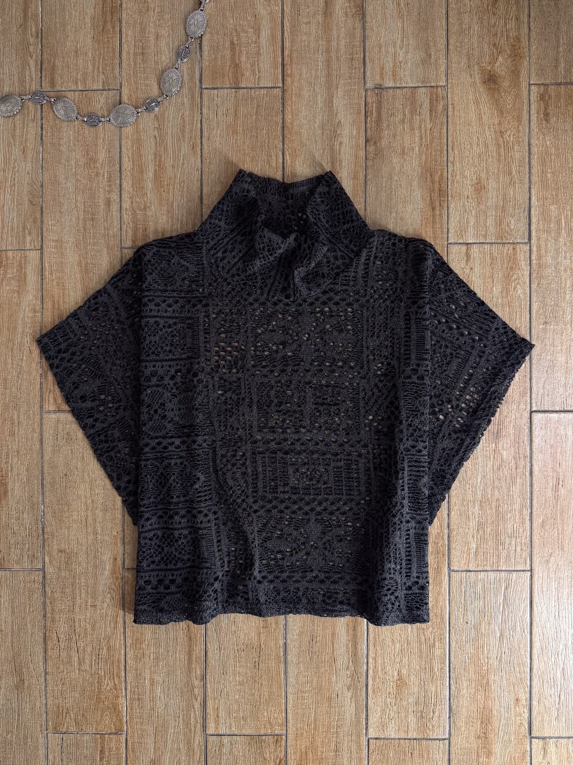 Half- Neck Crochet Knit 0098 상품이미지5