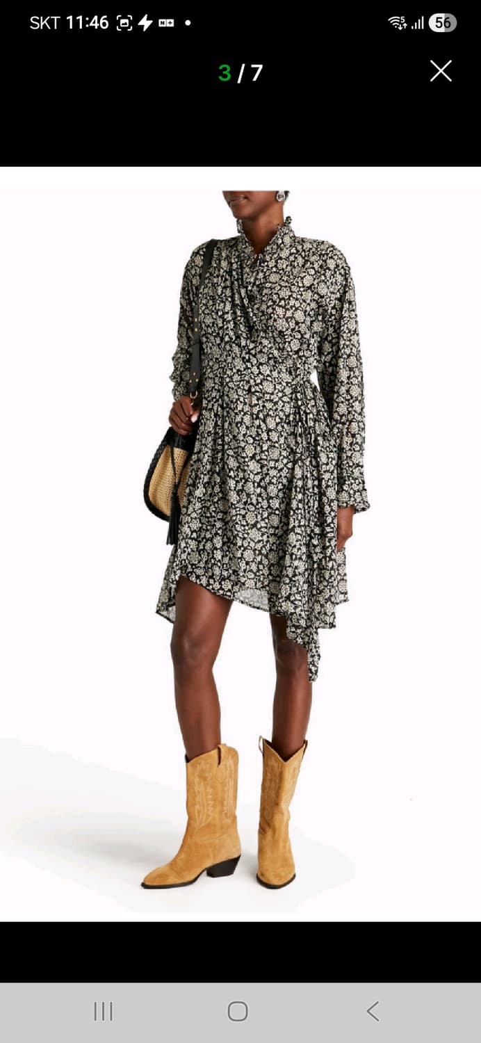 이자벨마랑 팔마 로브 원피스 상품이미지3