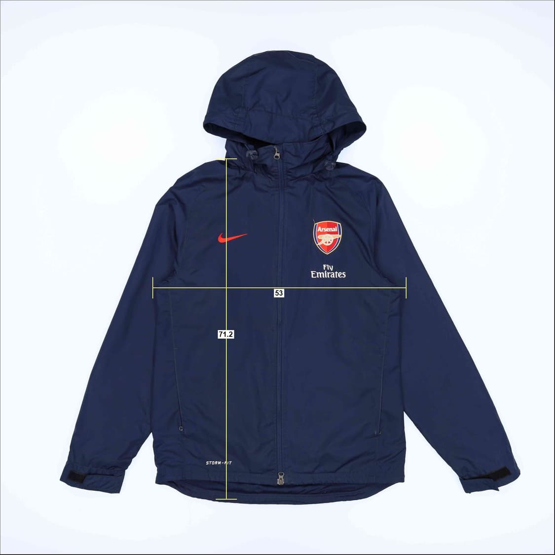 [90] 나이키 아스날 올웨더 후드 바람막이 자켓 N6882 상품이미지8