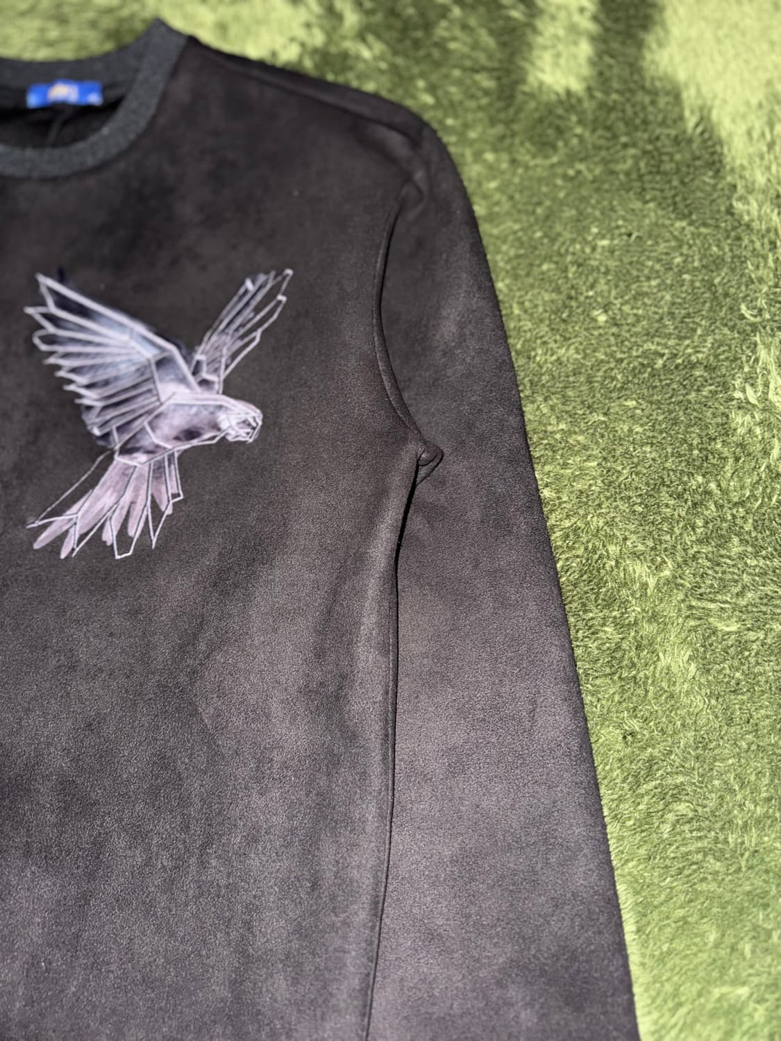 [105] Another T TNGT 엠브로이더리 스웨이드 텍스쳐 스웻 상품이미지4