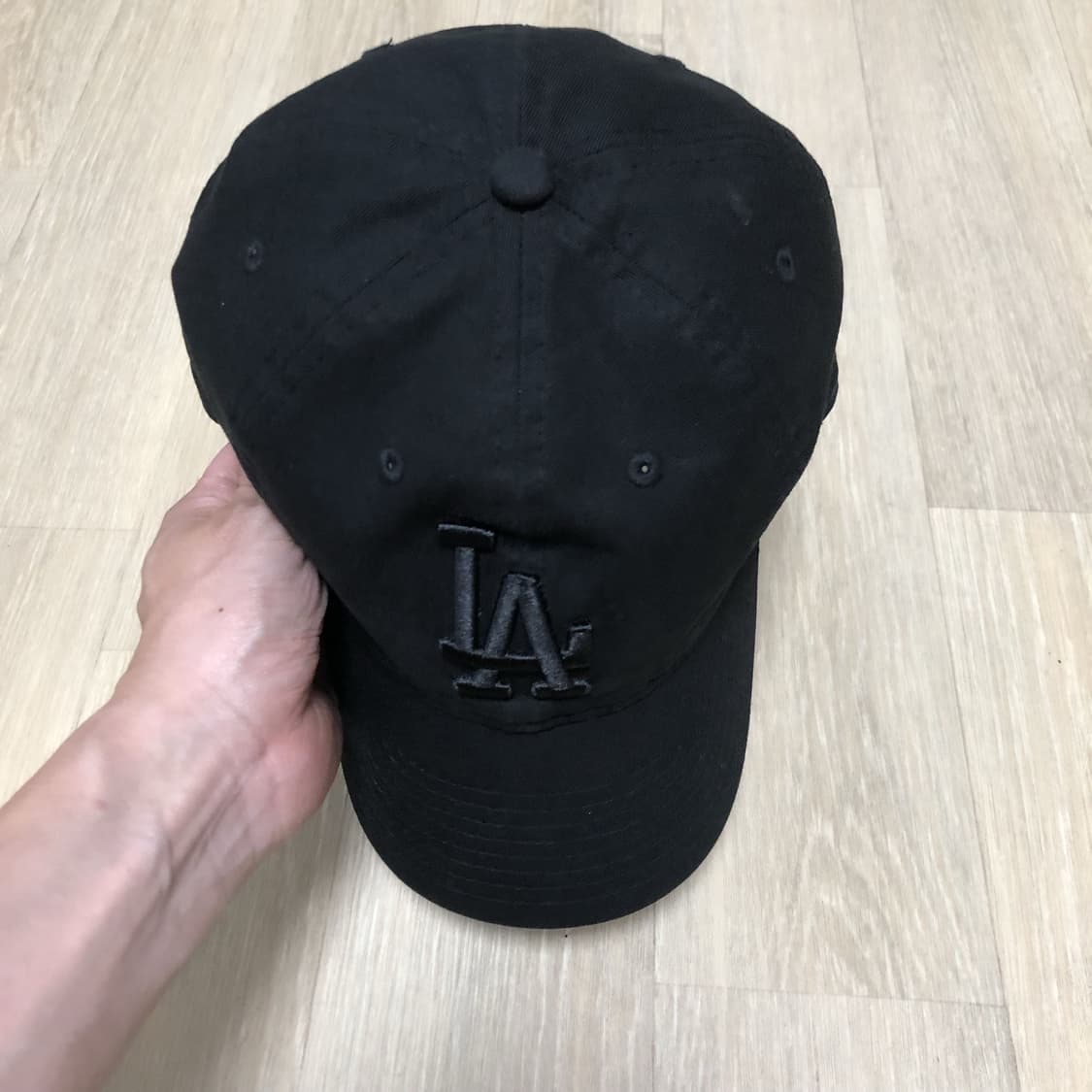 (OS) 뉴에라 NEW ERA LA 다저스 트리플 블랙 언스트럭처 볼캡 상품이미지6