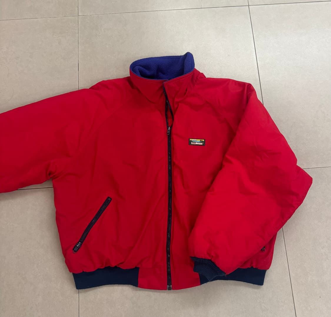 90‘s 빈티지 LL Bean 웜업 자켓 XXL 상품이미지1