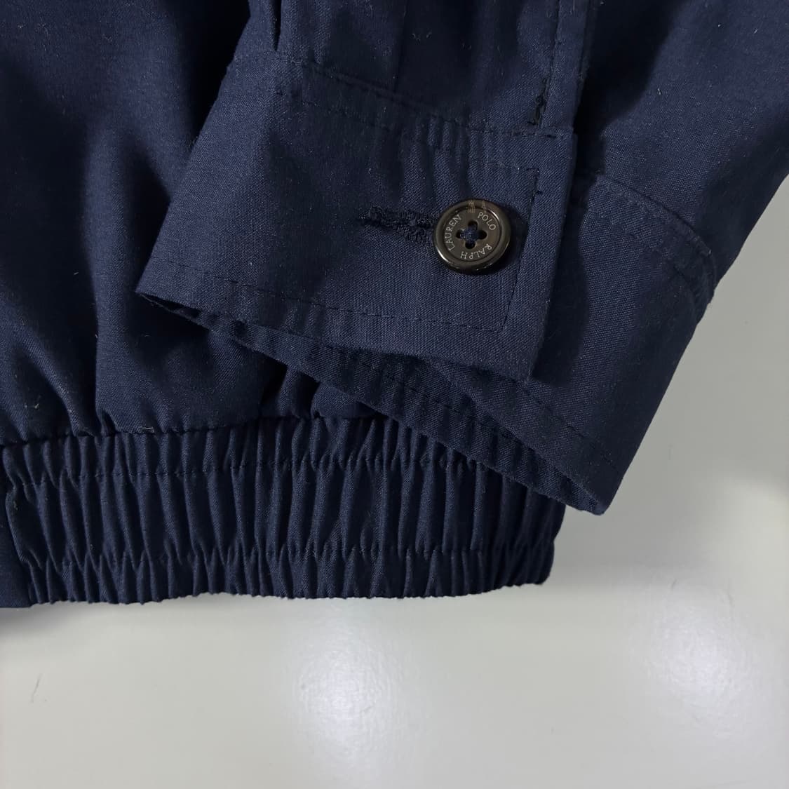 Polo  폴로 랄프로렌 자수 네이비 폴리쉘 블루종 자켓   상품이미지5