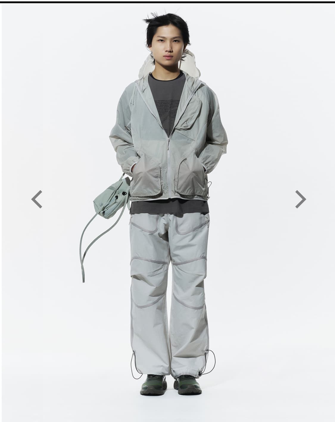 산산기어 3d 포켓 자켓 라이트 그레이 1사이즈 상품이미지4