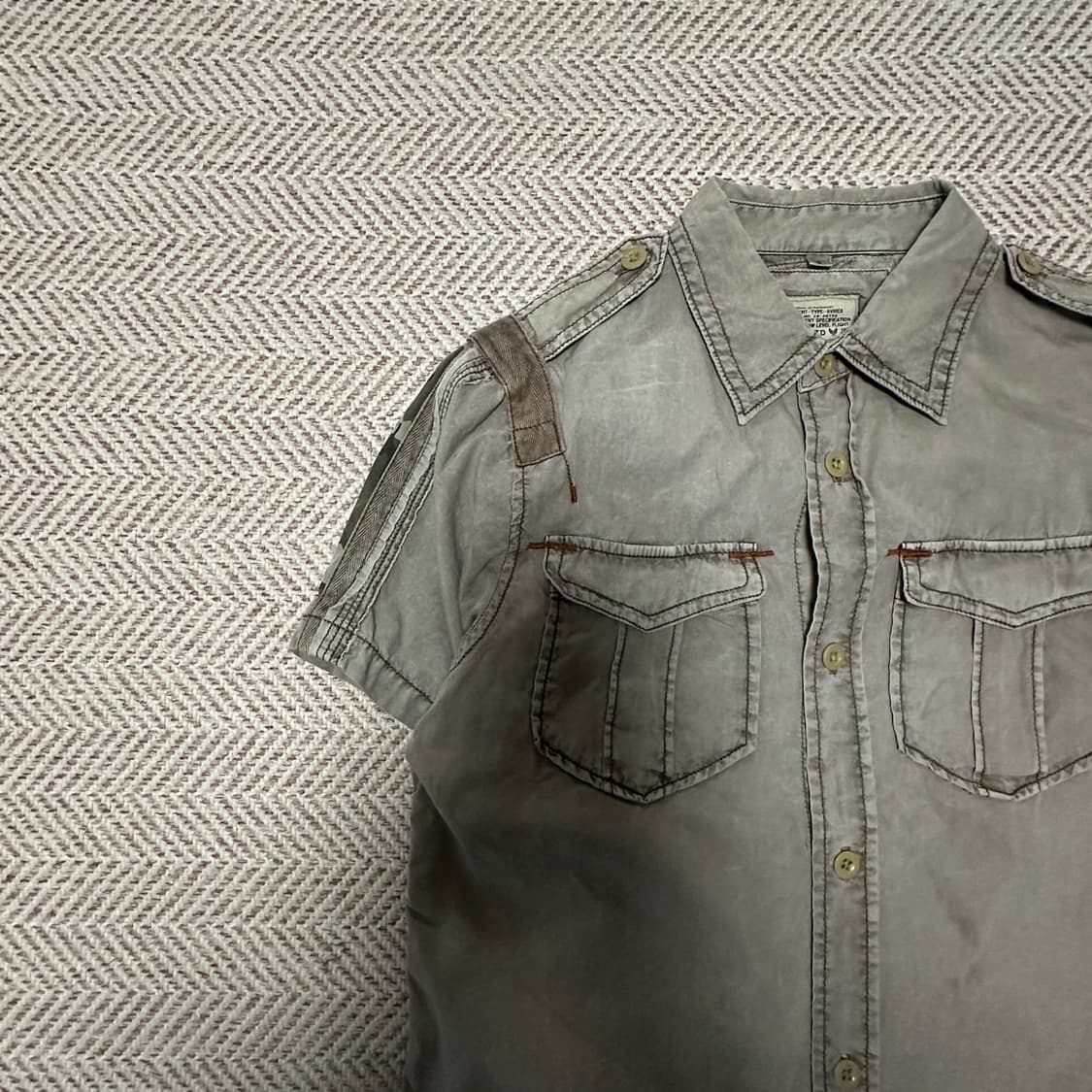AVIREX military work shirt 상품이미지3