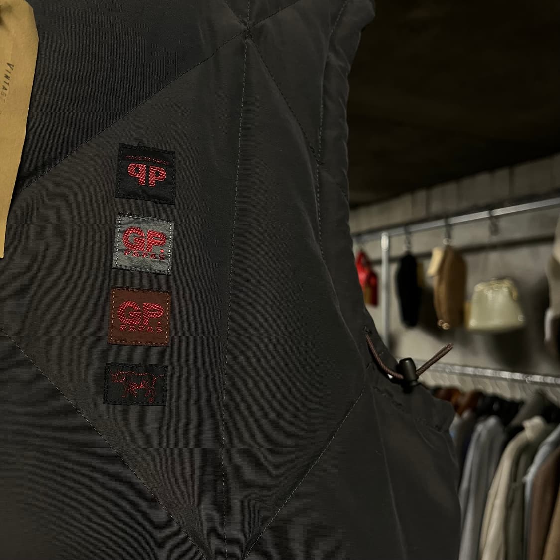 빈티지 패딩 베스트  상품이미지3