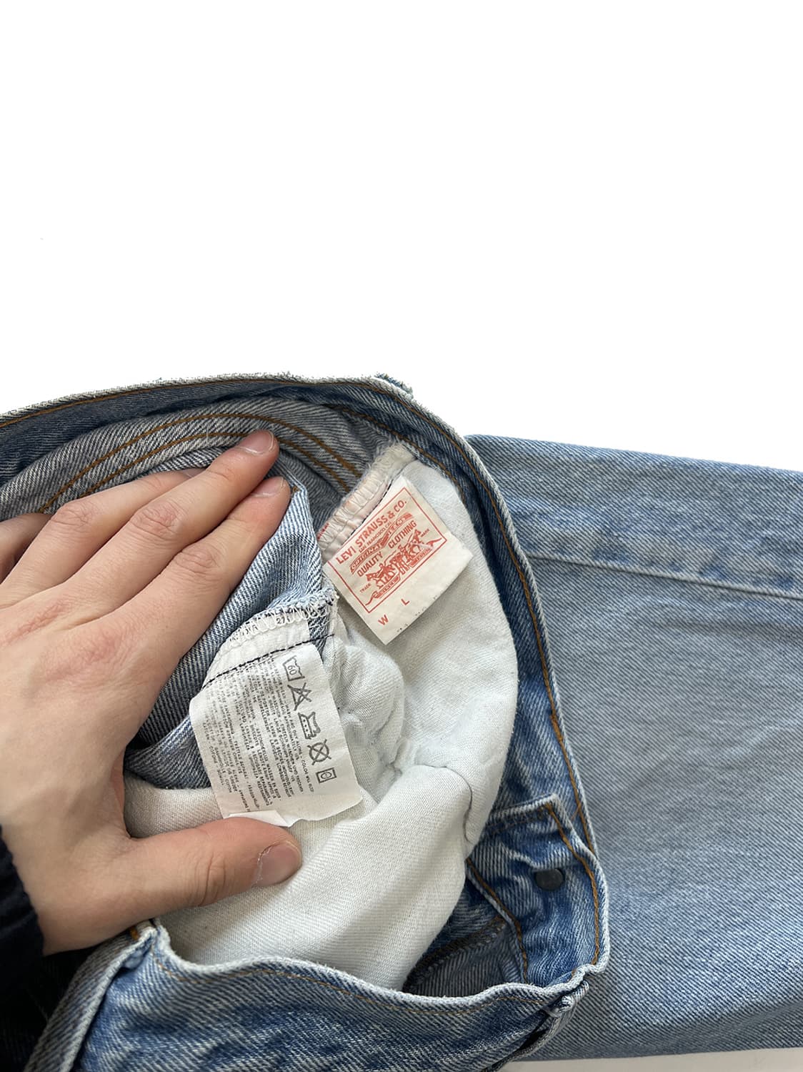 리바이스 501 프랑스 메이드 팬츠 상품이미지4