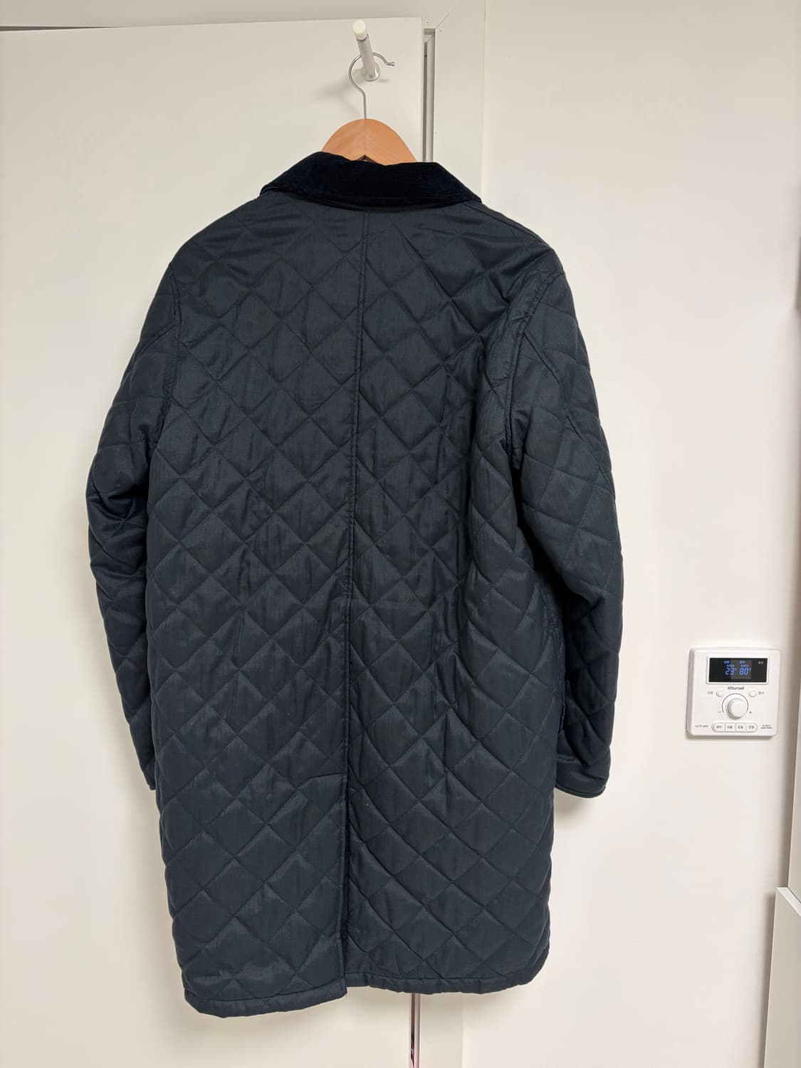 바버 퀼티드 맥 트렌치 코트 M 상품이미지2