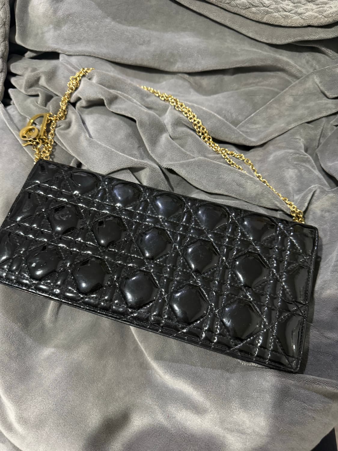 디올 까나쥬 체인 클러치 상품이미지3