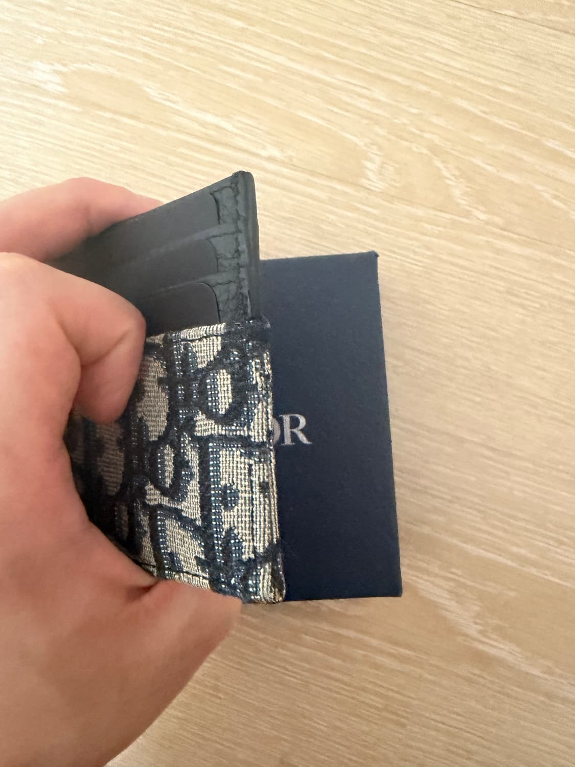 디올 오블리크 카드지갑 새상품 급처 상품이미지5