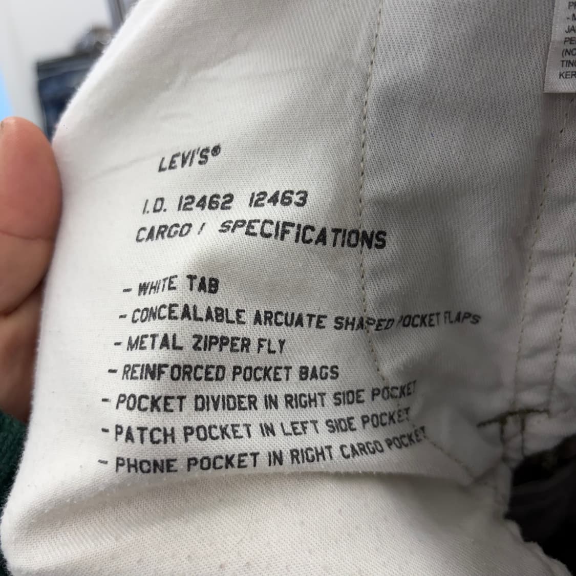 리바이스 카모 카고 팬츠 (45) 상품이미지8