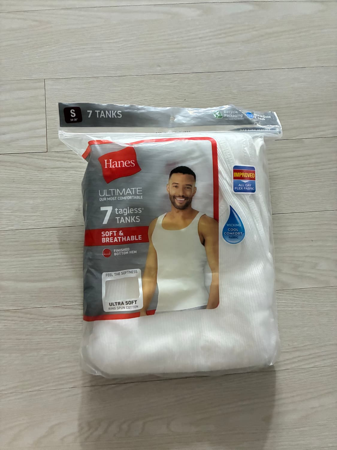 헤인즈 나시 S 7팩 상품이미지1