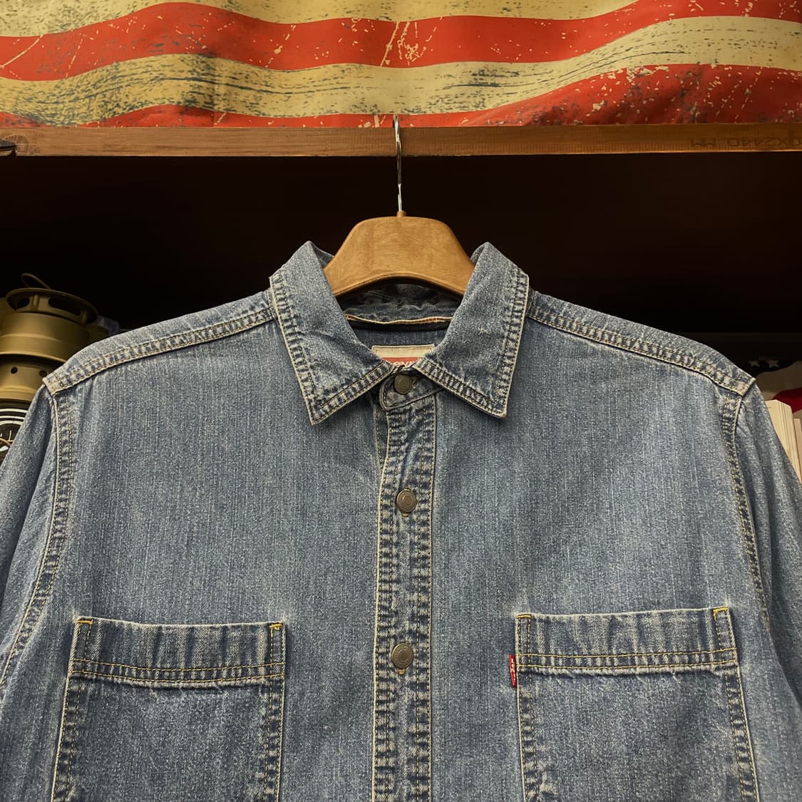 리바이스 클래식 포켓 데님 셔츠 상품이미지3