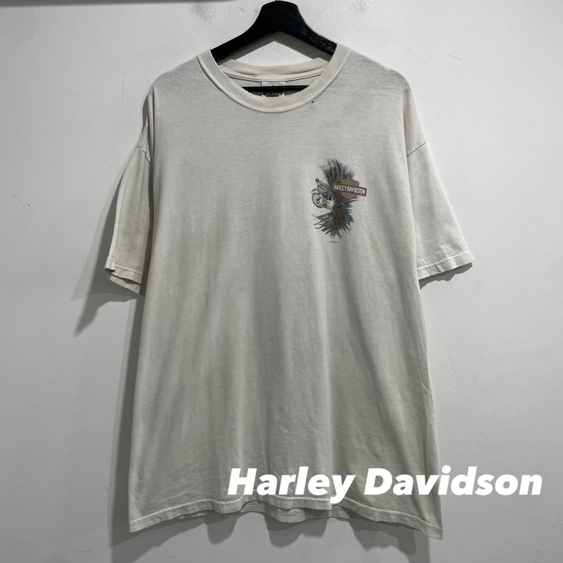 할리데이비슨 프린팅 반팔 티셔츠 상품이미지1
