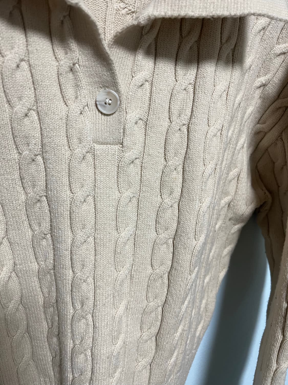 MIXXO케이블 니트 상품이미지3