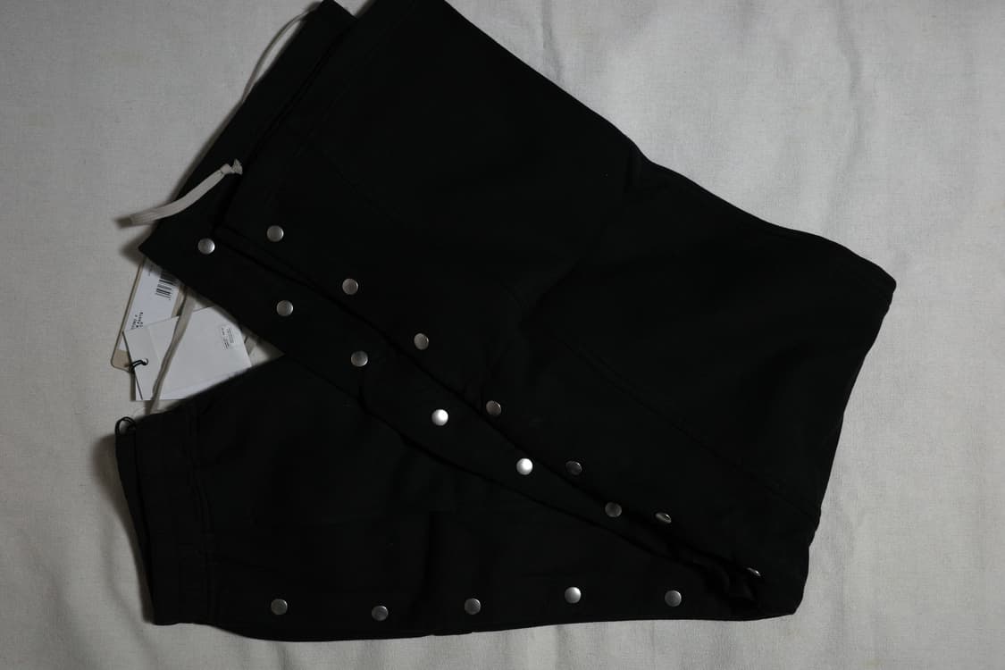 [XS] 릭오웬스 다크쉐도우 사이드 버튼 이지 푸셔 팬츠 F 상품이미지2