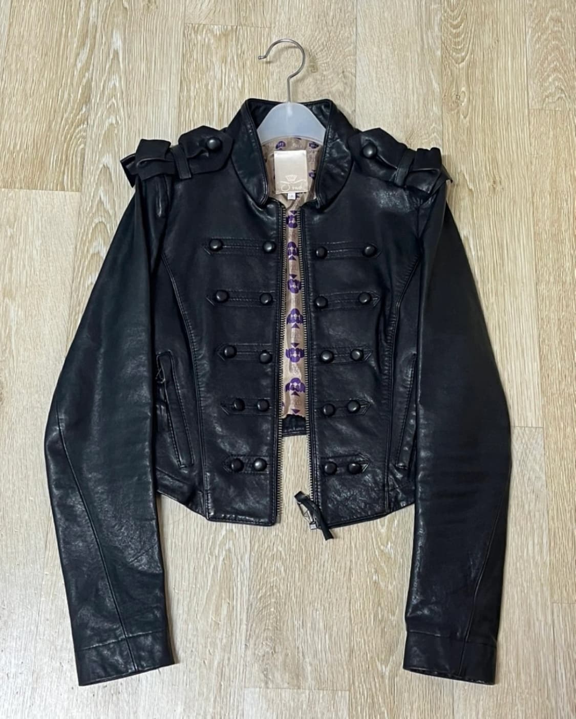 오즈세컨 나폴레옹 램스킨 레더 자켓 상품이미지2