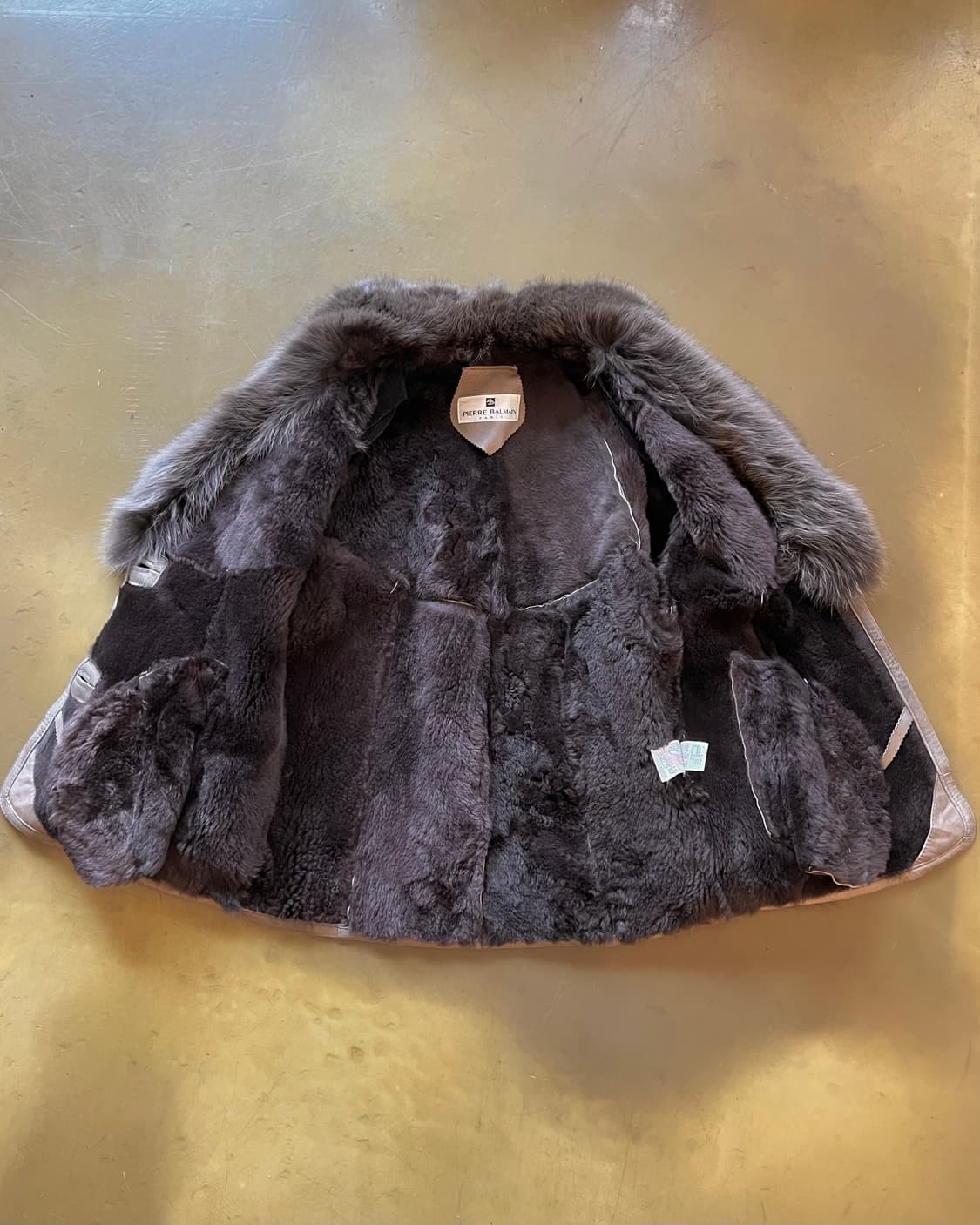 1990s Pierre Balmain Leather Fur Mustang 상품이미지5