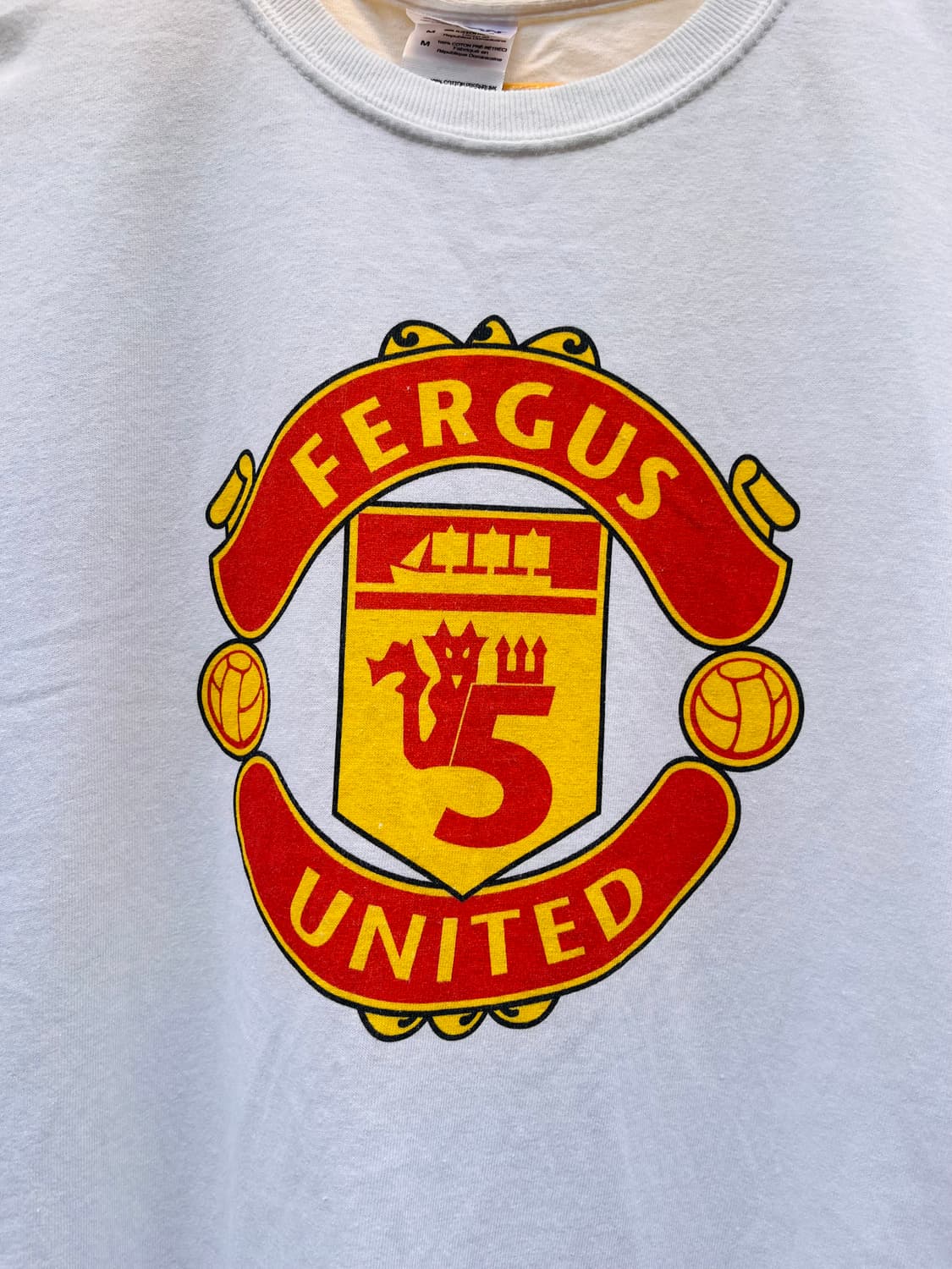 FERGUS UNITED 프린팅 반팔티 M 상품이미지2