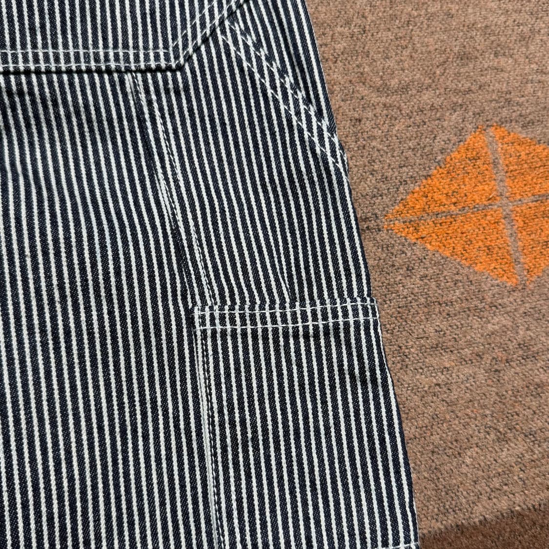 미사용)GU 히코리 데님 카펜터 팬츠 M 상품이미지5