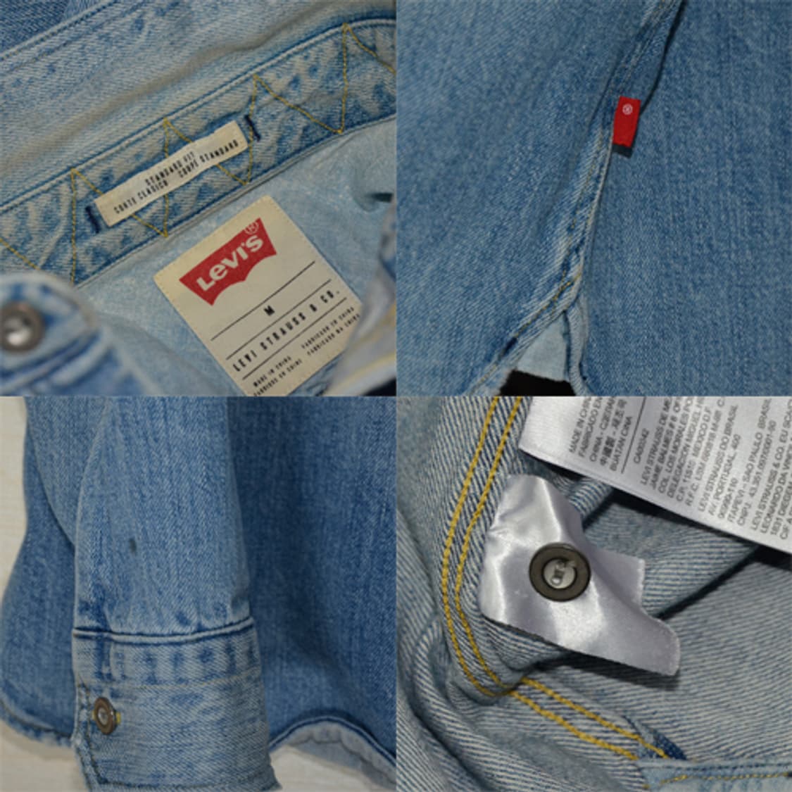 [Levis] 리바이스 데님 워크셔츠 (M) 상품이미지3