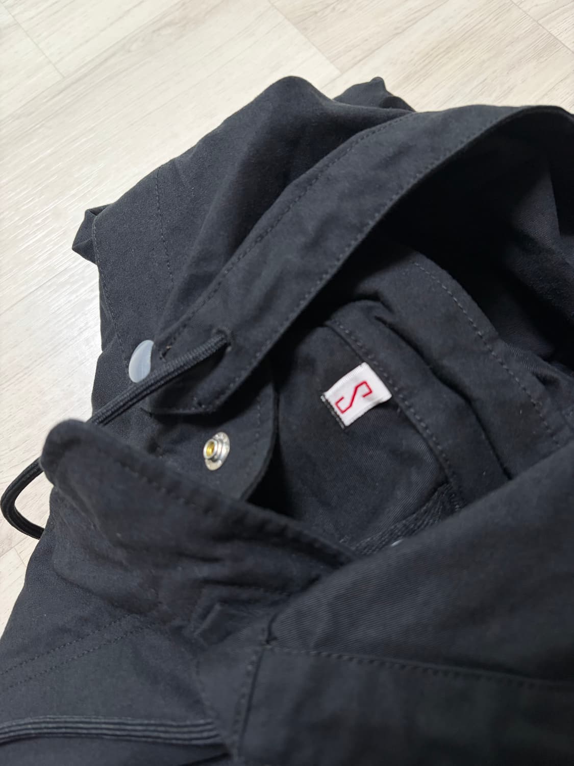 HGS 홈그로운서플라이635-009 재키M 숏피시테일 블랙 S사이즈 판매 상품이미지3