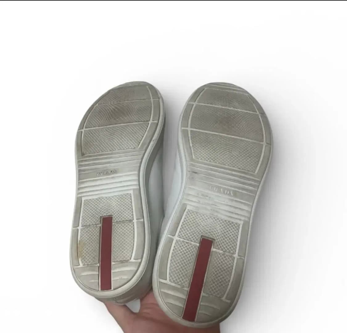 프라다 스포츠 레더 벨크로 스니커즈 상품이미지5