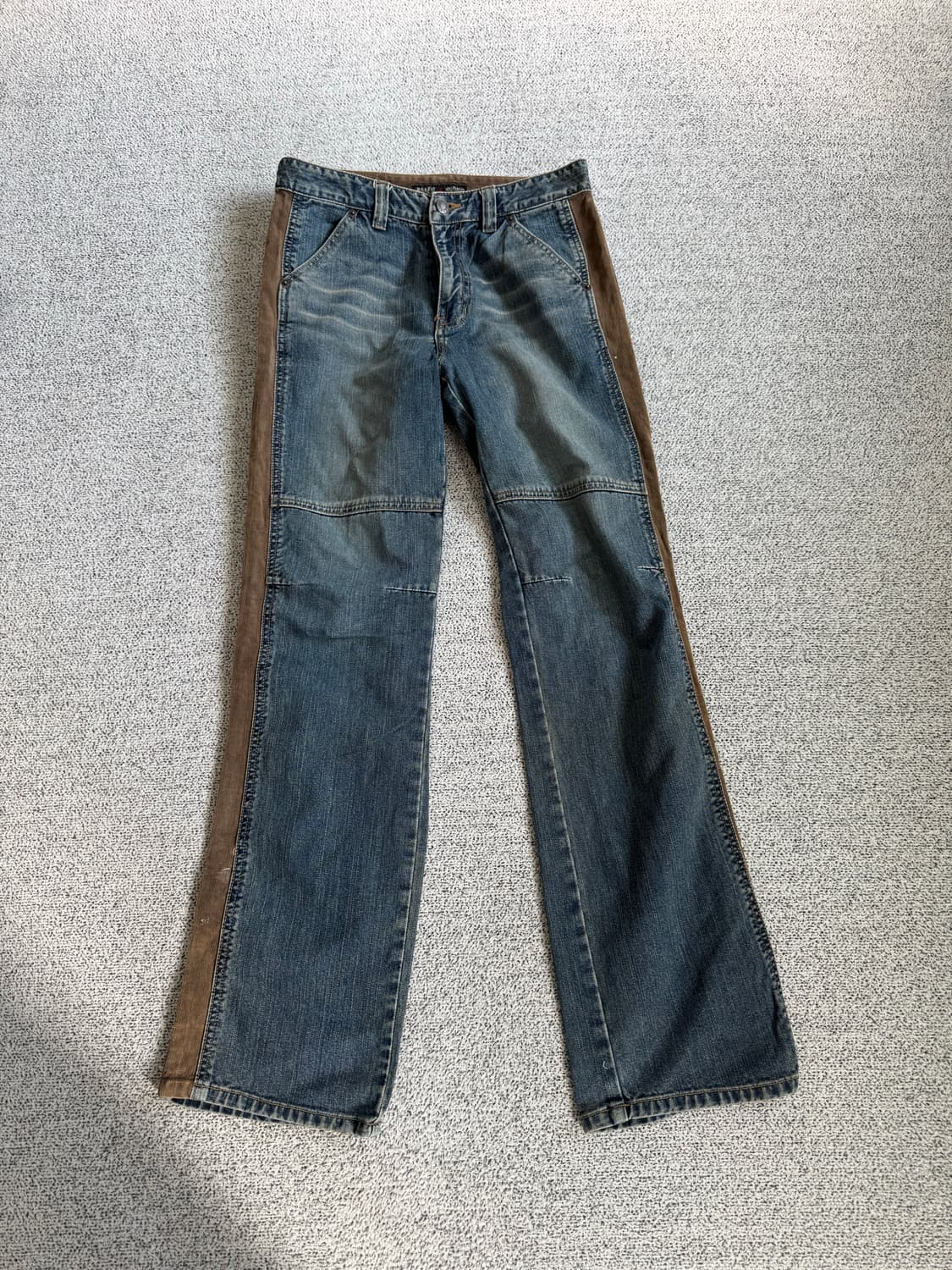 그런지 데님 팬츠 상품이미지7