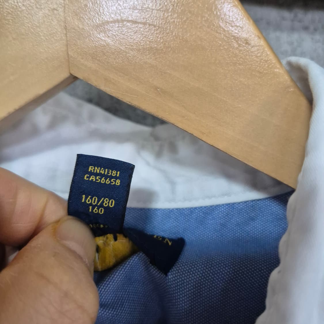 폴로 랄프로렌 블루 빅포니 셔츠 상품이미지9