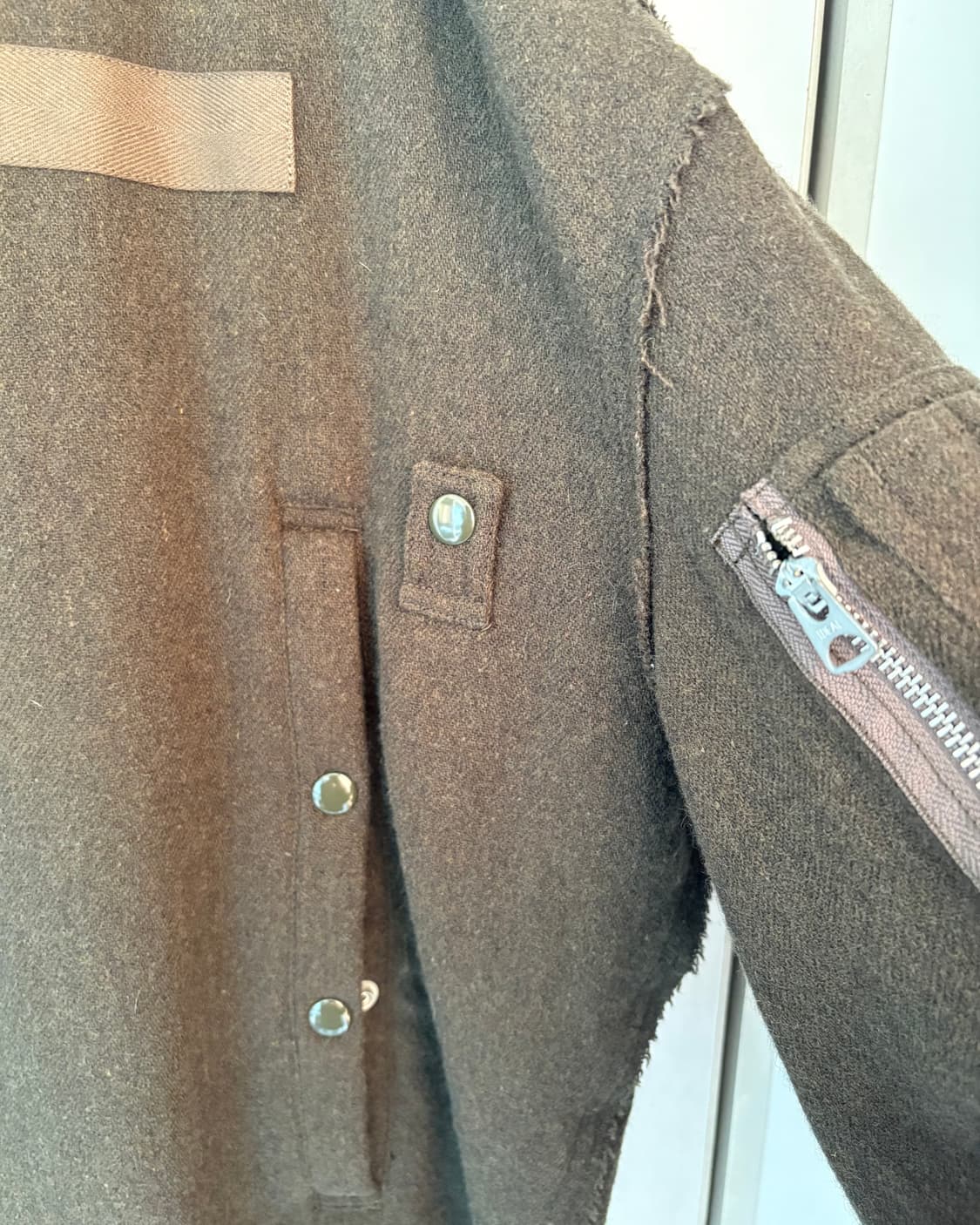 r13 울 자켓 ma-1 상품이미지3