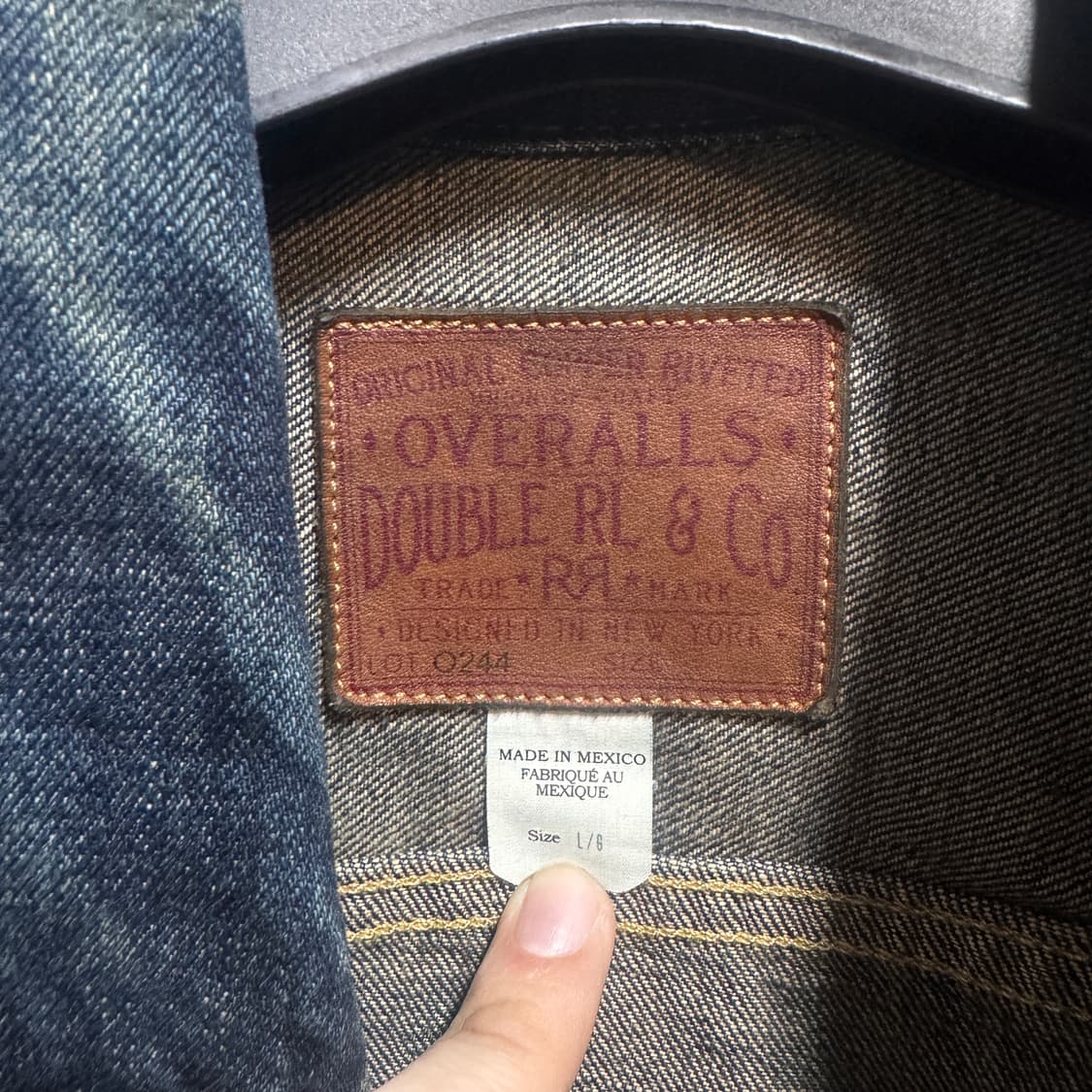 L) RRL 웨스트뷰 데님 자켓 상품이미지3