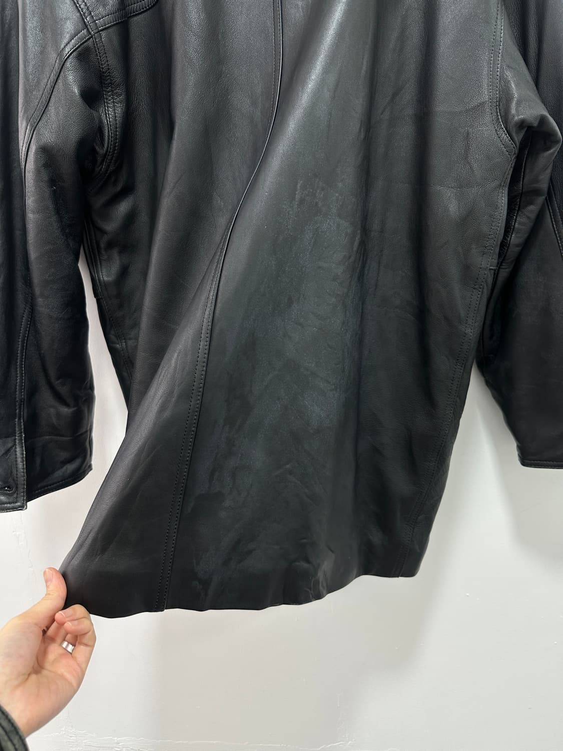 Sheepskin leather jacket 상품이미지8