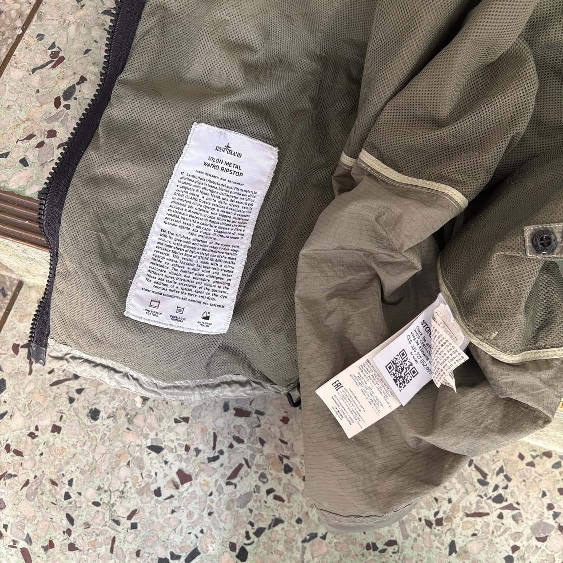 19fw 스톤아일랜드 메탈 워트로 립스탑 자켓 상품이미지10