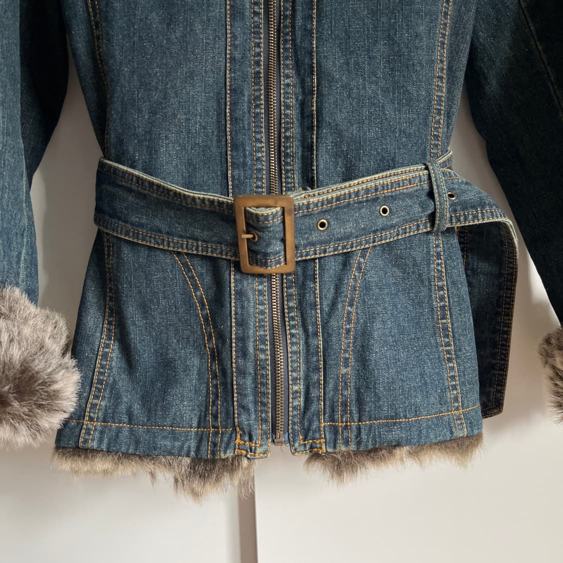 RECLAIMEDFEEL denim fake fur Jacket 상품이미지4