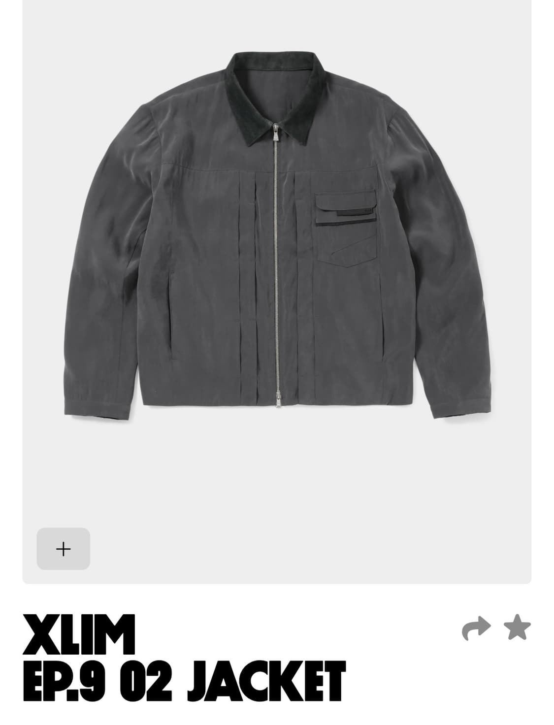 XLIM EP9 02 JACKET M 상품이미지1