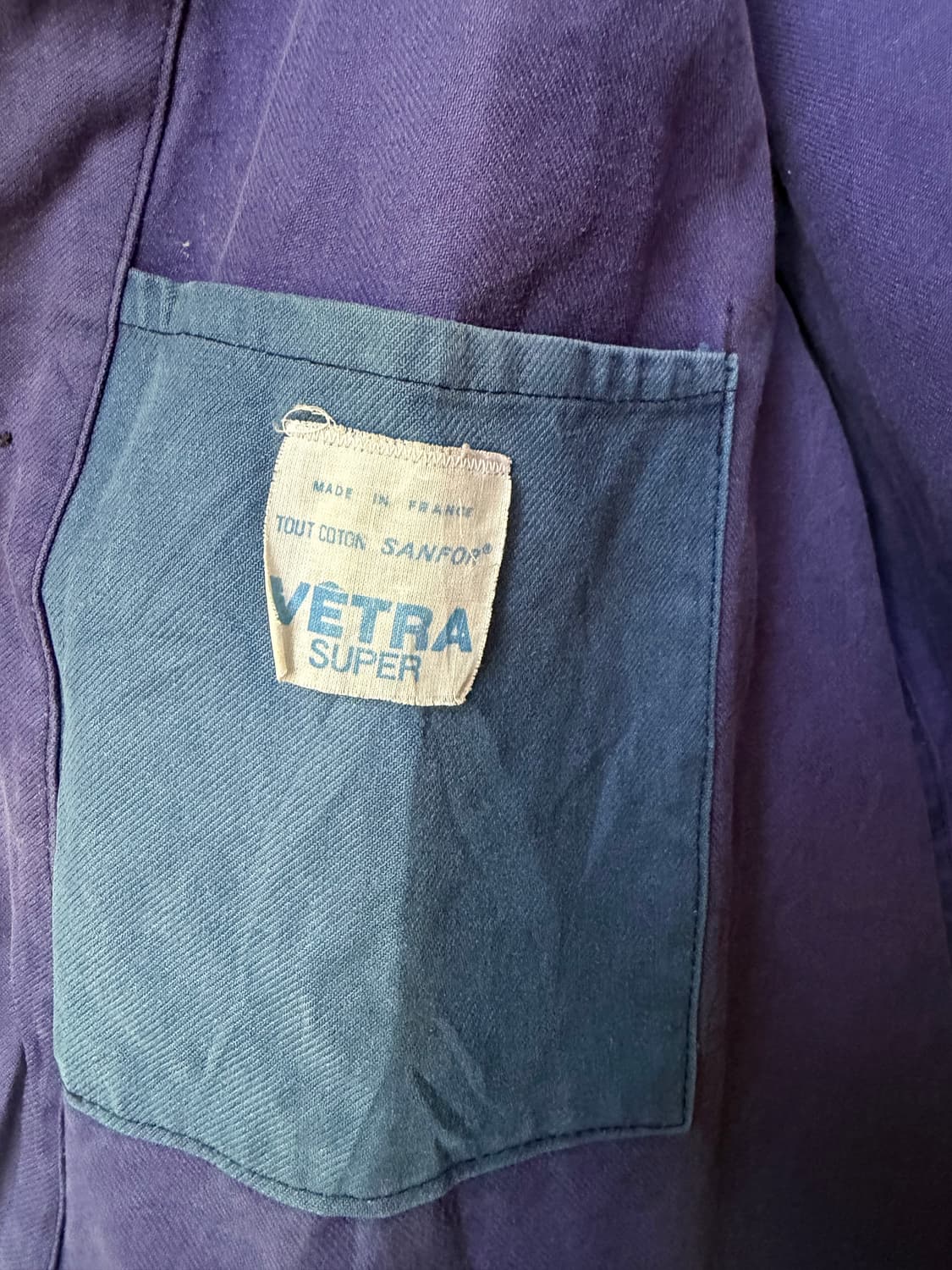 60s-70s Vetra 베트라 프렌치 워크자켓 made in fance 상품이미지3