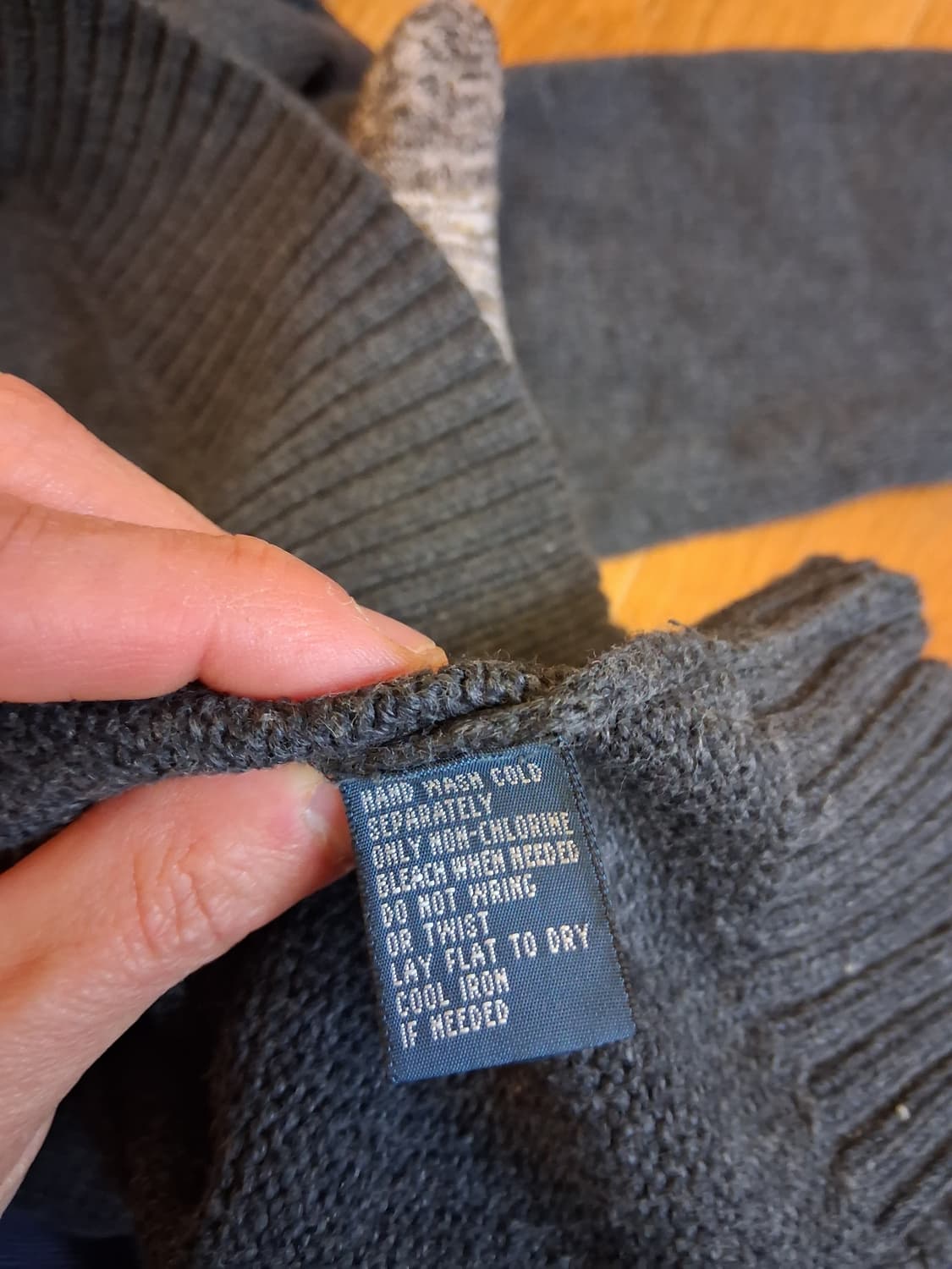 폴로 랄프로렌 반짚업 니트 S(95~100) 상품이미지3