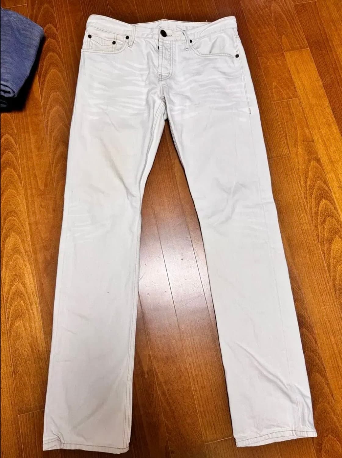 00s 버버리 스테드맨 진 화이트 30 상품이미지2