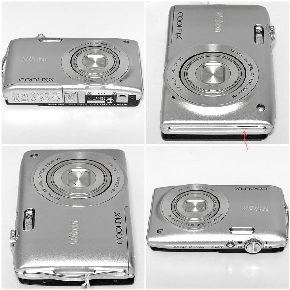니콘 쿨픽스 S3300 실버 빈티지디카 상품이미지5