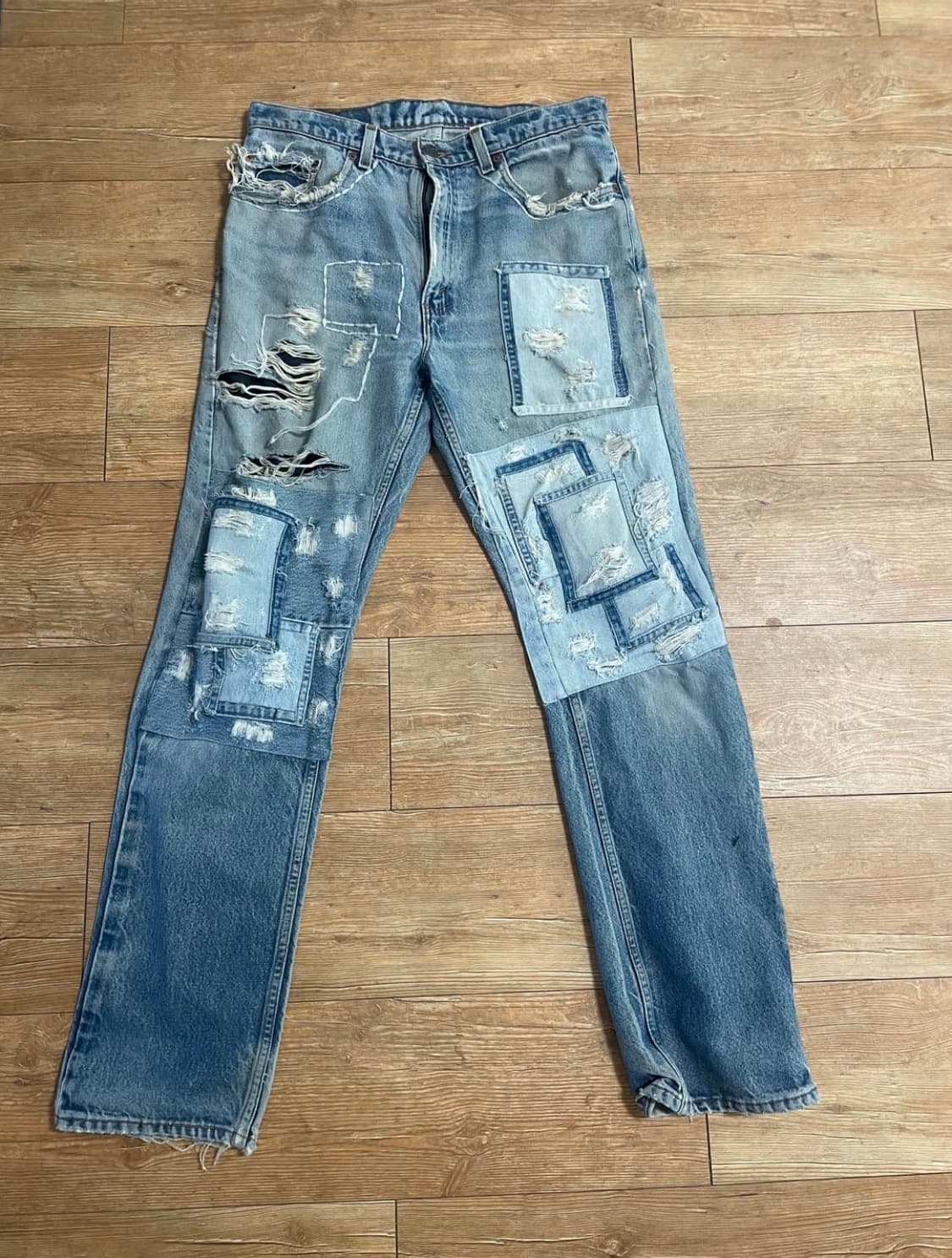 커트코베인 리바이스 505 패치진 상품이미지2